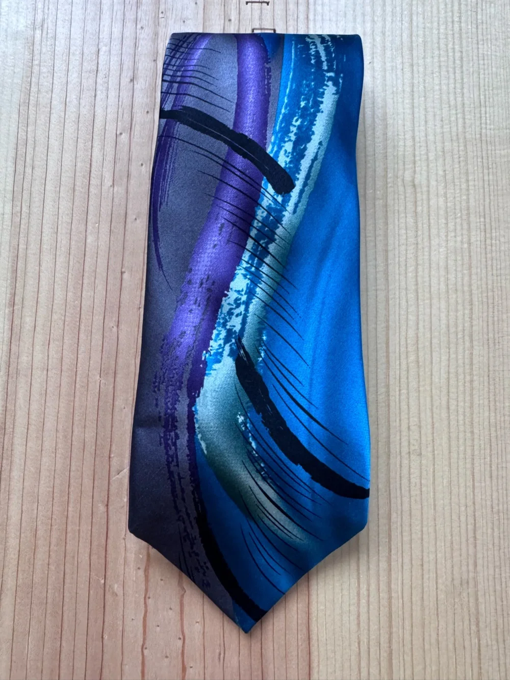 Jerry Garcia Collection 52 Capillaries 100% Silk Abstract Art Necktie USA